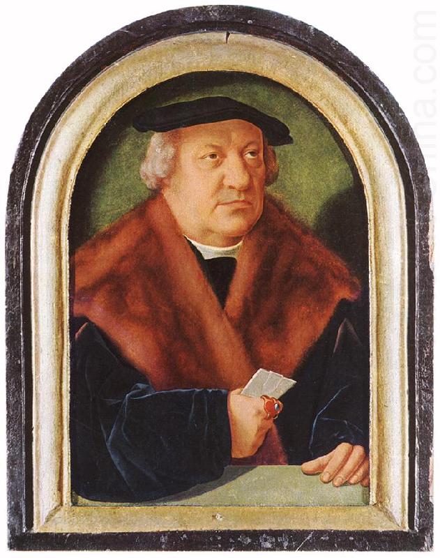 Portrait of Scholar Petrus von Clapis, BRUYN, Barthel